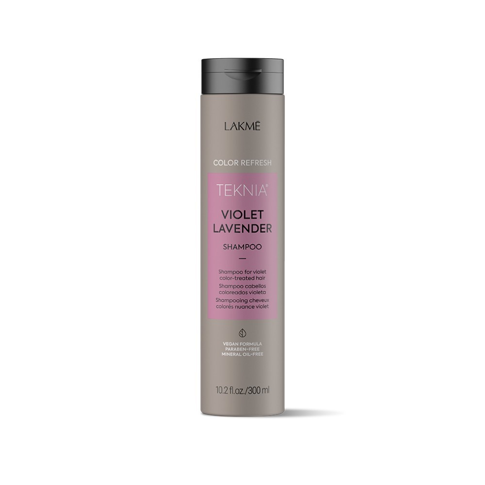Lakme Teknia Violet Lavender, REFRESH Shampoo, szampon do włosów farbowanych w odcieniach fioletowych 300 ml