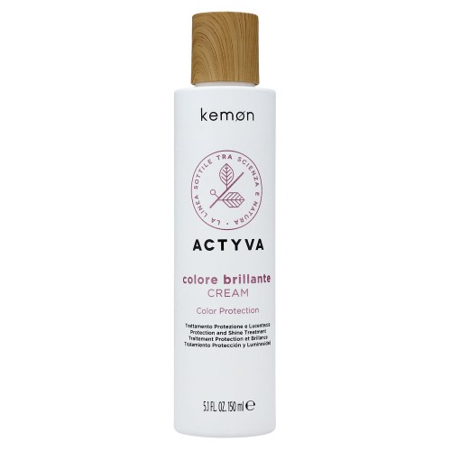 Kemon Actyva Colore Brillante Cream, Krem do włosów farbowanych 150ml