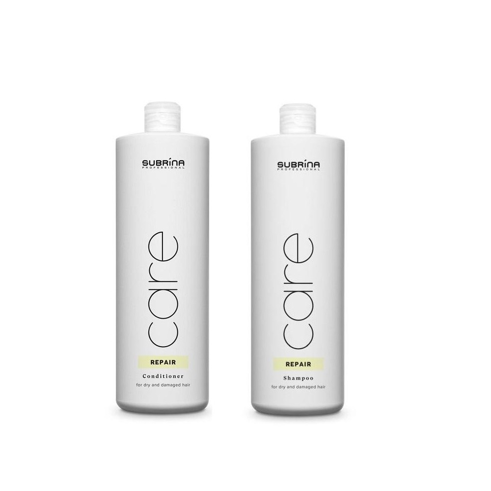 Subrina Professional zestaw szampon Repair 1000 ml, odżywka Repair 1000 ml