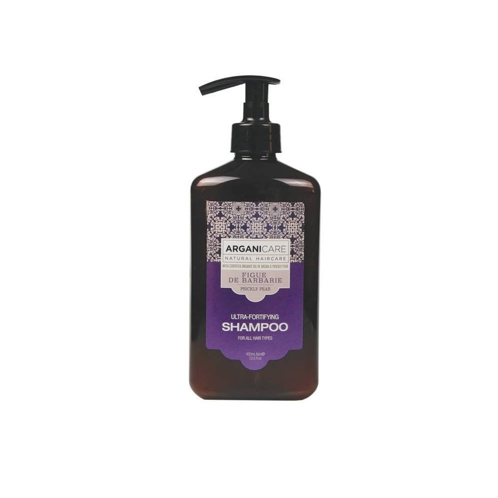 Arganicare PRICKLY PEAR, szampon wzmacniający do włosów z Opuncją figową 400 ml