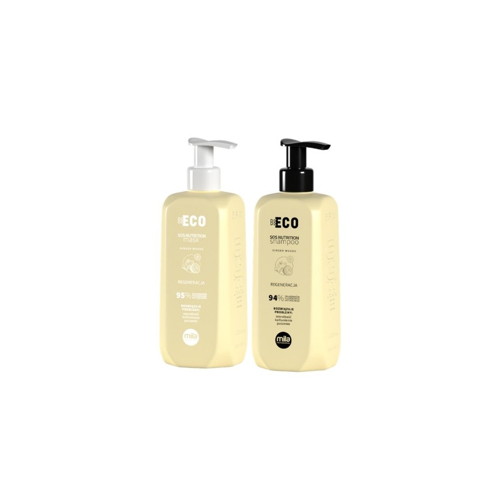 Mila Professional, zestaw regenerujący, szampon 250 ml + maska 250 ml