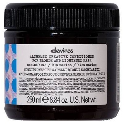 DAVINES ALCHEMIC, odżywka koloryzująca do włosów Blue Marine CREATIVE CONDITIONER 250 ml
