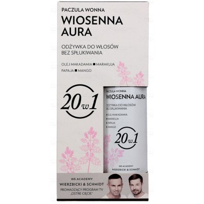 Wierzbicki&Shmidt Odżywka do włosów bez spłukiwania 20w1, wiosenna aura - paczula 150 ml