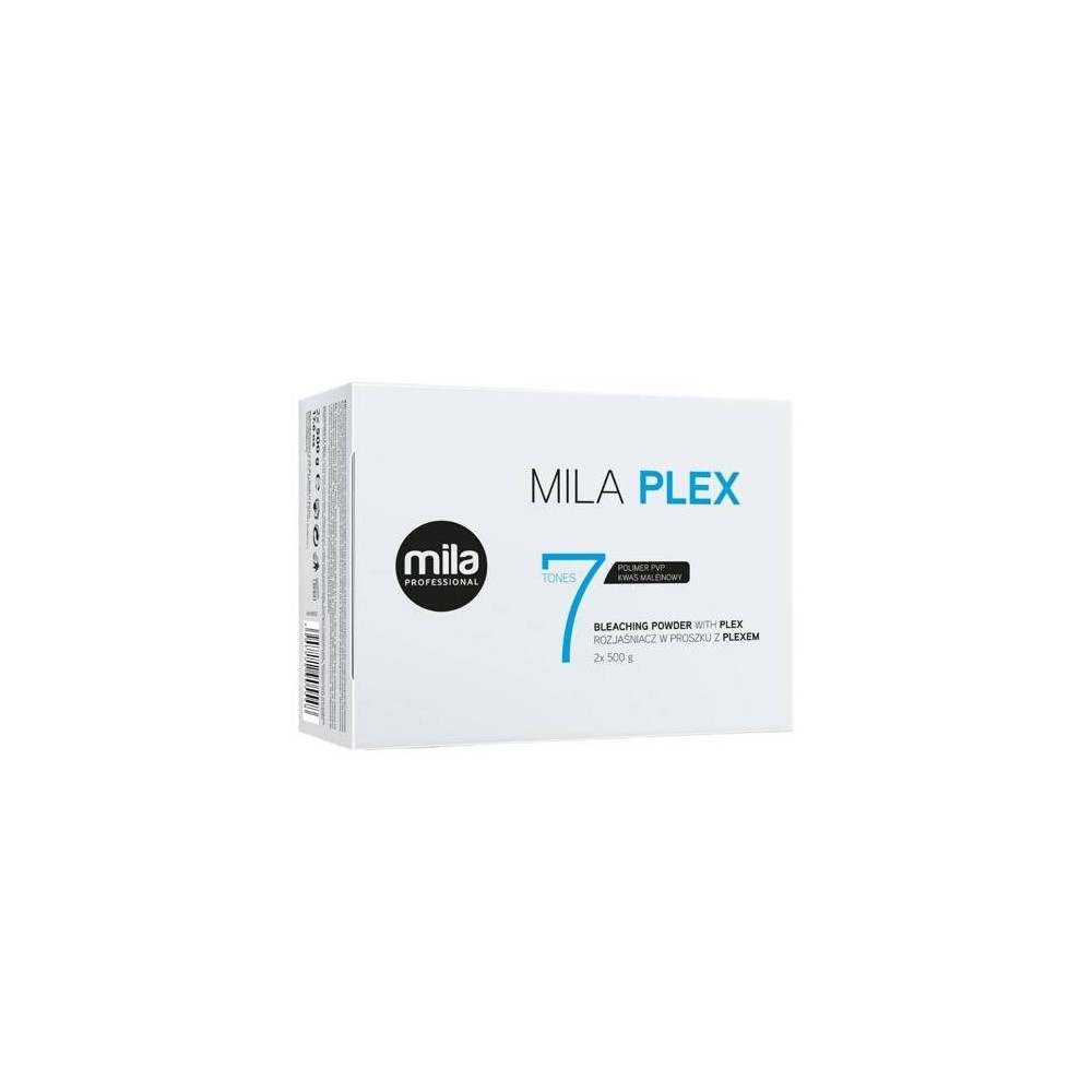 Rozjaśniacz do włosów Silver PLEX 2x500g Bleaching Powder Mila Professional