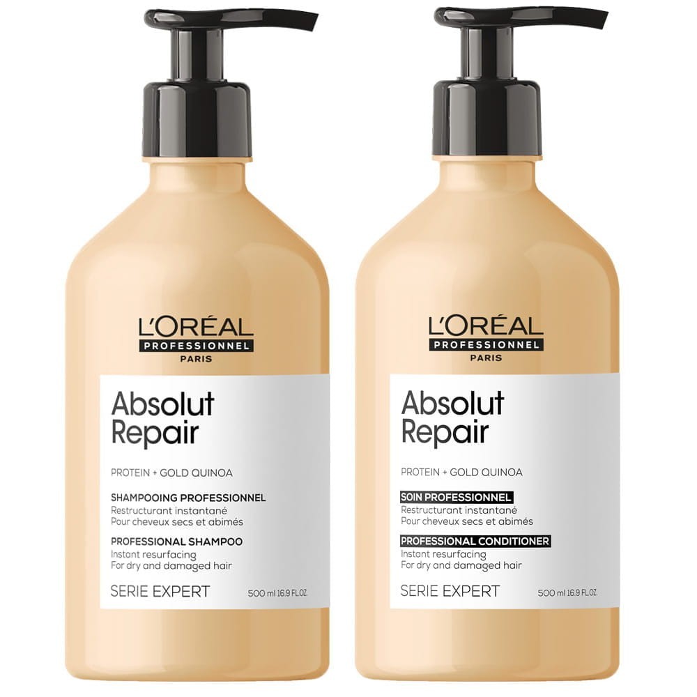 LOREAL SERIE EXPERT zestaw Absolut Repair: szampon 500 ml + odżywka 500 ml