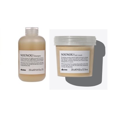Davines NOUNOU zestaw: szampon 250 ml + Maska regenerująca 250 ml