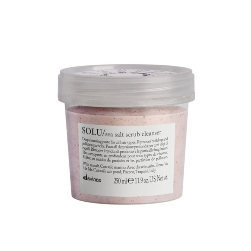 Davines Essential Haircare, Peeling odświeżający SOLU z solą morską 250 ml