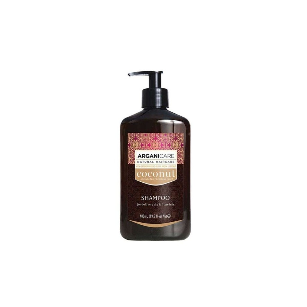Arganicare Coconut, szampon oczyszczająco nawilżający do włosów 400ml