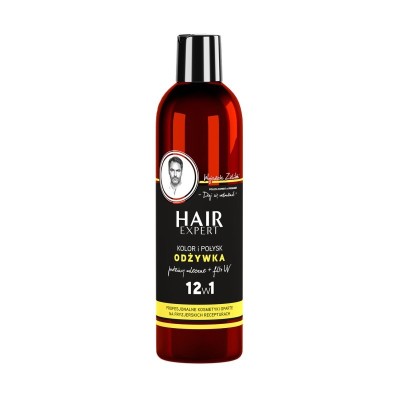 HAIR EXPERT Odżywka do włosów 12w1 kolor i połysk 280 ml