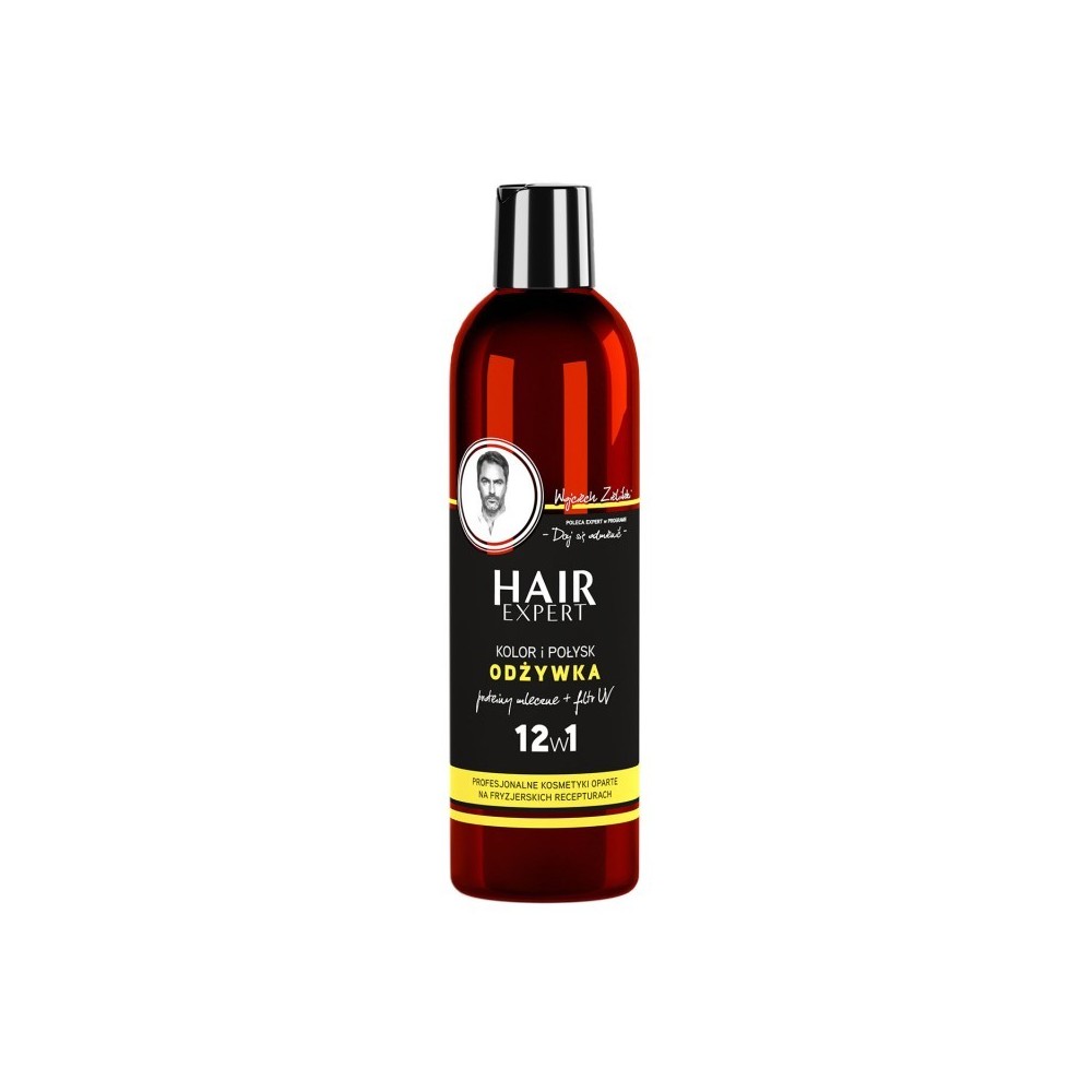HAIR EXPERT Odżywka do włosów 12w1 kolor i połysk 280 ml