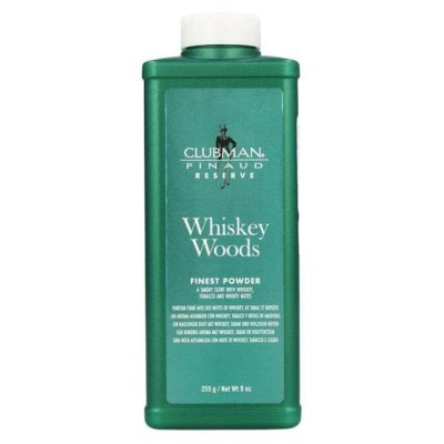 Clubman Pinaud Whiskey Woods Finest Powder, talk do pielęgnacji skóry twarzy 255 g