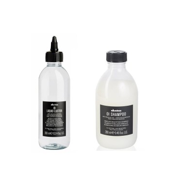 Davines Oil zestaw: Szampon Davines OI + Liquid Luster Davines