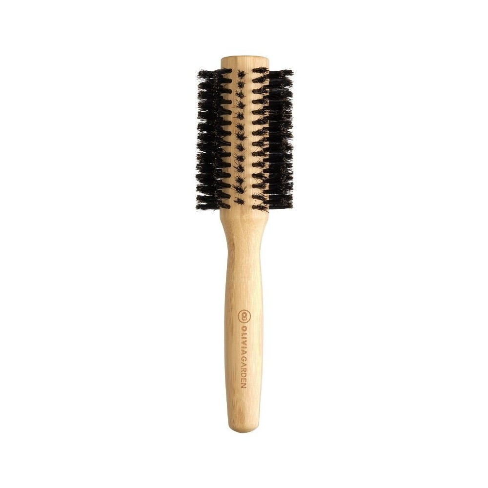 Olivia Garden Bamboo, Szczotka do modelowania włosów Touch Blowout Boar 30 mm