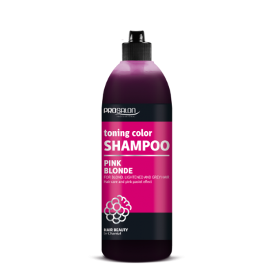Prosalon Pink Blonde szampon tonujący – pastelowy róż