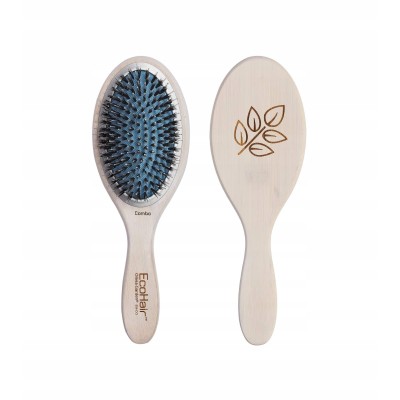 Olivia Garden Eco Hair Combo, bambusowa szczotka do rozczesywania włosów tył
