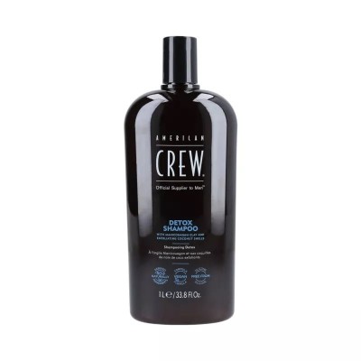 American Crew Detox szampon do włosów oczyszczający z peelingiem 1000 ml