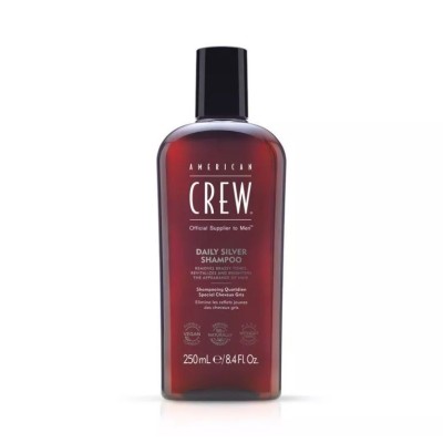 American Crew Silver, szampon rewitalizujący i rozjaśniający siwe włosy 250 ml