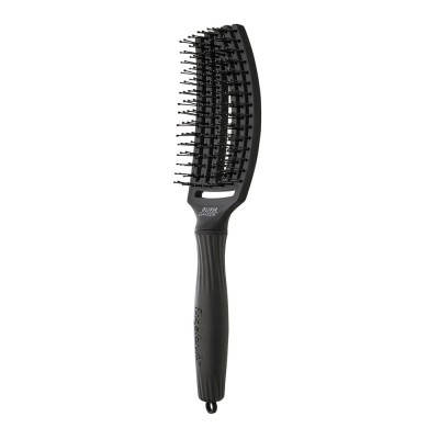 Szczotka Olivia Garden Double Bristles FingerBrush Care Iconic, do rozczesywania włosów kręconych profil