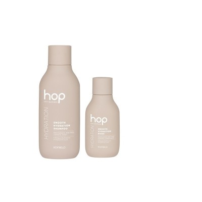 Montibello HOP Smooth Hydration, zestaw nawilżający do włosów suchych i puszących się, szampon + odżywka