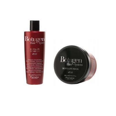 Fanola Botugen zestaw do regeneracji włosów zniszczonych: szampon 300ml + maska 300 ml