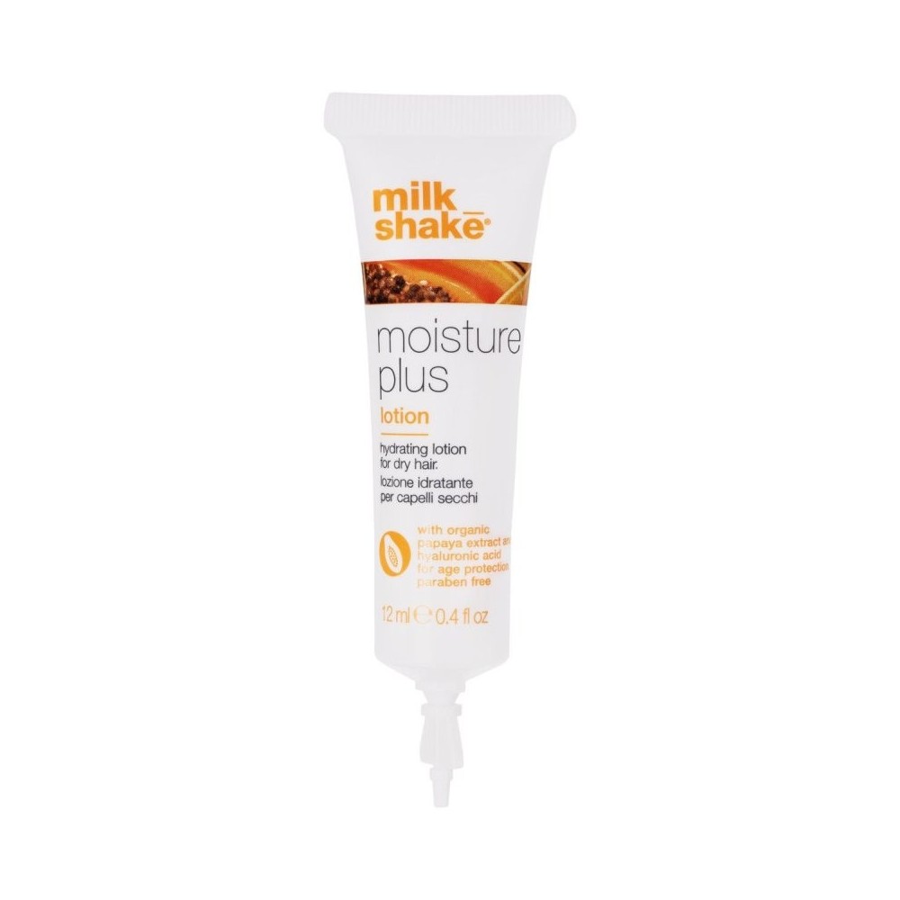 Milk Shake Moisture Plus Hydrating Lotion, intensywne ampułki nawilżające do włosów 12 ml