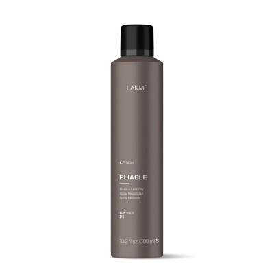 Lakier Lakme k.Finish PLIABLE, Elastyczny spray do stylizacji włosów 300 ml