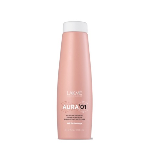 Lakme Aura 01, Oczyszczający szampon do włosów micelarny z kwasem hialuronowym 1000ml