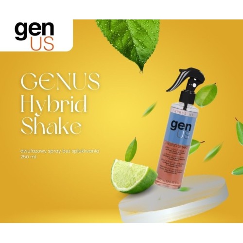 Genus Hybrid Shake, dwufazowy spray do włosów bez spłukiwania 250 ml 2