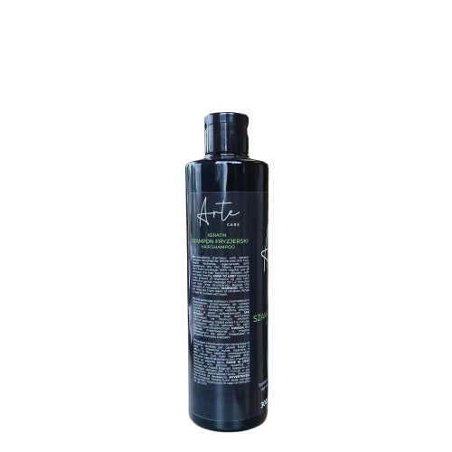ARTE CARE Keratin, szampon odbudowujący do włosów z keratyną skład, 300 ml
