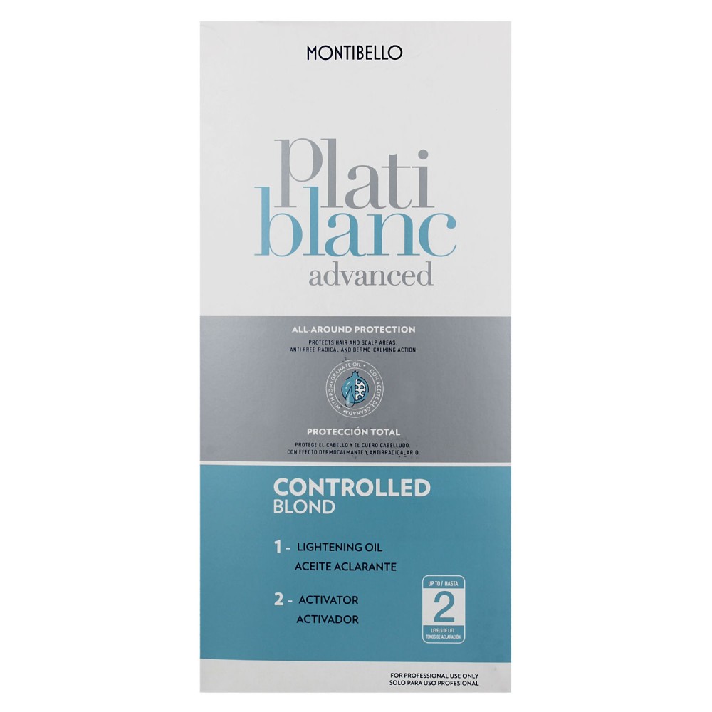 Rozjaśniacz do włosów Platiblanc Advanced Controlled Blond Montibello