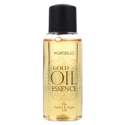 Bursztynowo - arganowy olejek do włosów 30 ml GOLD OIL Essence Montibello