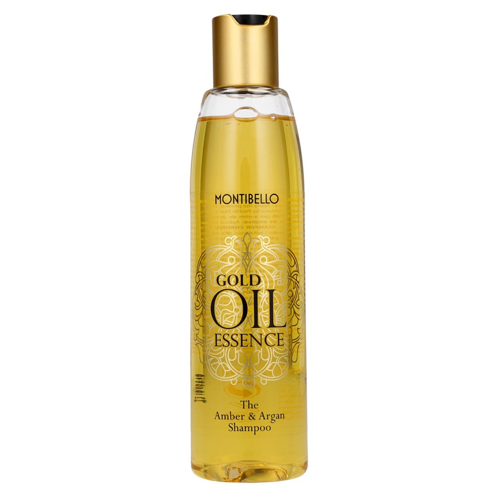 Szampon 250 ml do włosów bursztynowo - arganowy Gold Oil Essence Montibello