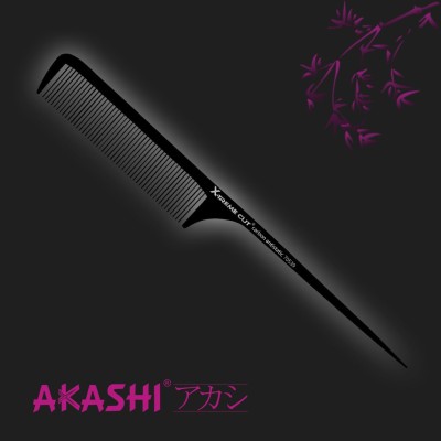 Grzebień Akashi 70539 szpilkowy 239mm Carbon