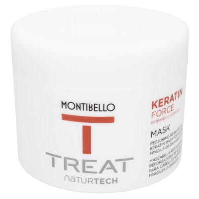Wzmacniająca maska do włosów Treat Naturtech Keratin Force Mask Montibello 500 ml