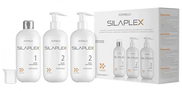 SILAPLEX Montibello - zabieg który wiąże i regeneruje mostki siarczkowe, oraz regeneruje włosy zniszczone zabiegami chemicznymi.